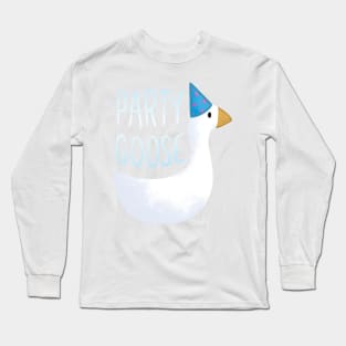 PARTY GOOSE Long Sleeve T-Shirt